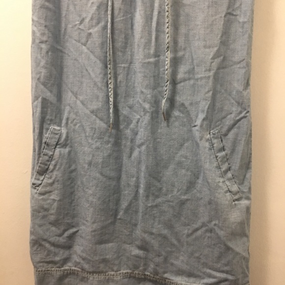 Madewell chambray lace up shift xxs - Picture 7 of 7
